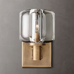 Franing shop all .wall .Crystal wall lamp Natural Brass Gindy Crystal Sconce