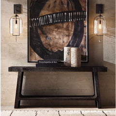 Franing shop all .wall ，glass wall light Cora Sconce 23"H