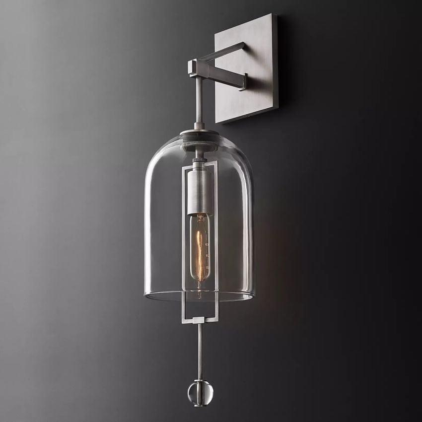 Franing shop all .wall ，glass wall light Cora Sconce 23"H