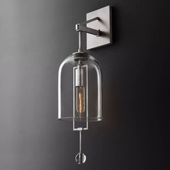 Franing shop all .wall ，glass wall light Cora Sconce 23"H
