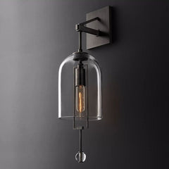 Franing shop all .wall ，glass wall light Cora Sconce 23"H