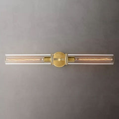 Franing shop all .wall ，glass wall light Lambert Knurled Grand Linear Sconce
