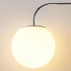 Franing Wall,SHOP ALL,glass wall light L7.1″xW25.6″xH9.1″ / Chrome & White / US Plug Dione Plug In Wall Lamp