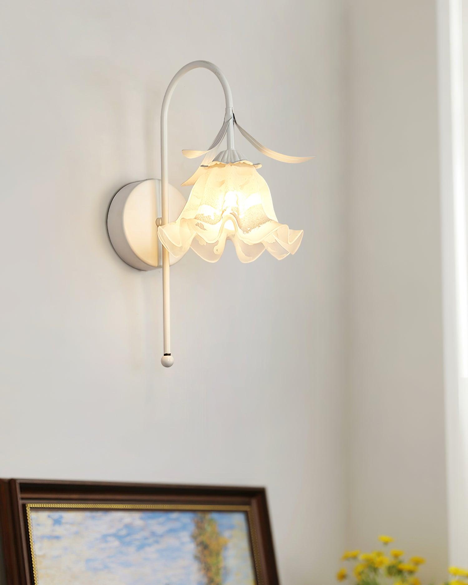 Franing Wall,SHOP ALL,glass wall light Luna Flower Wall Lamp
