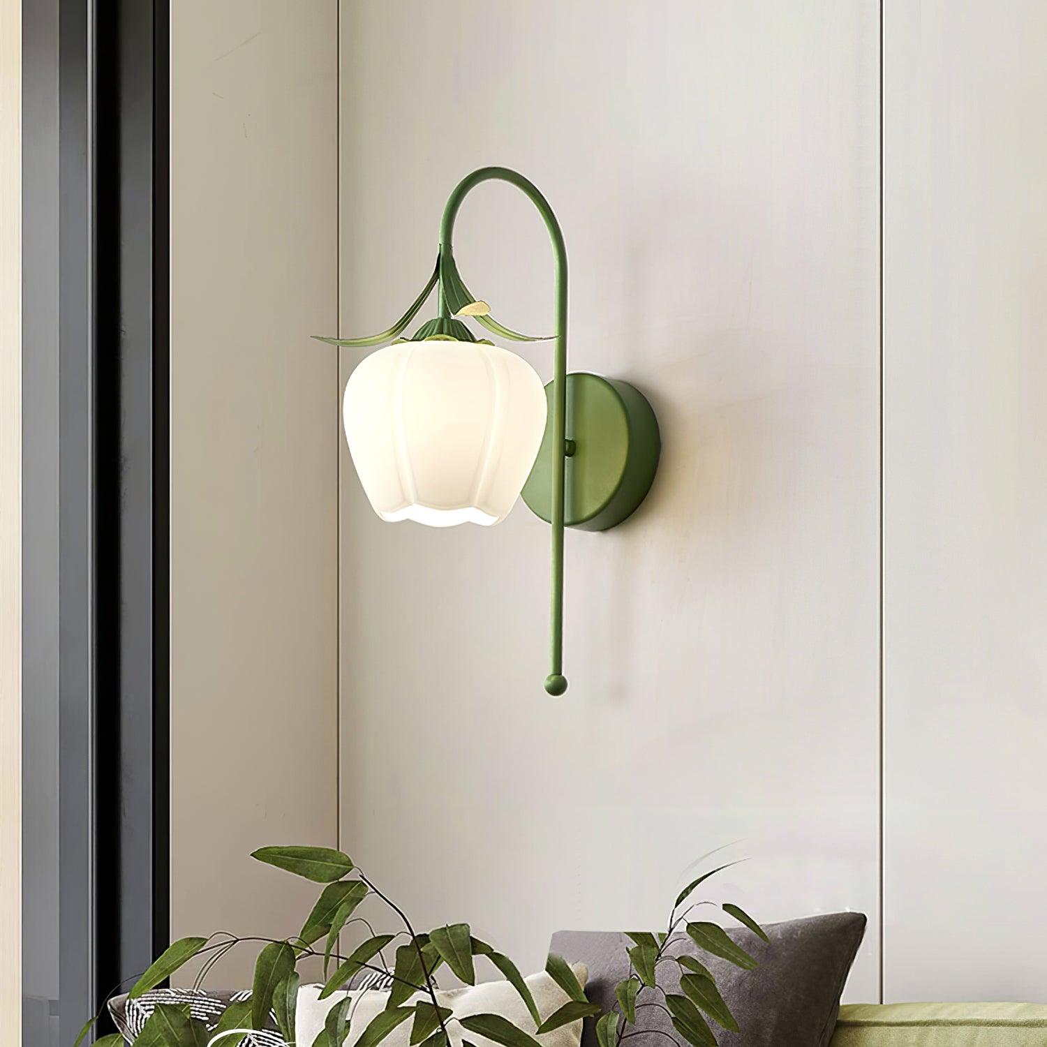 Franing Wall,SHOP ALL,glass wall light Luna Flower Wall Lamp