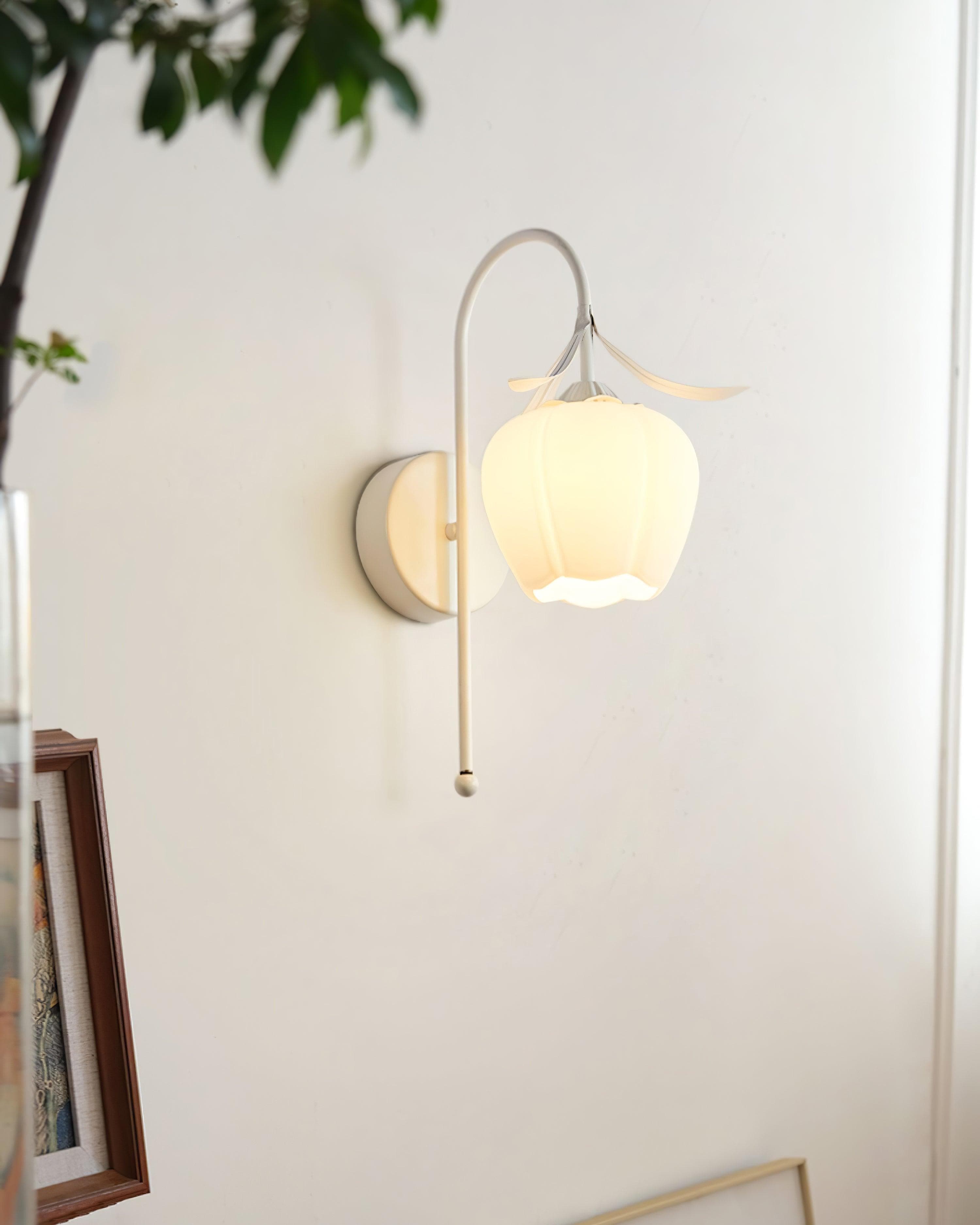 Franing Wall,SHOP ALL,glass wall light Luna Flower Wall Lamp
