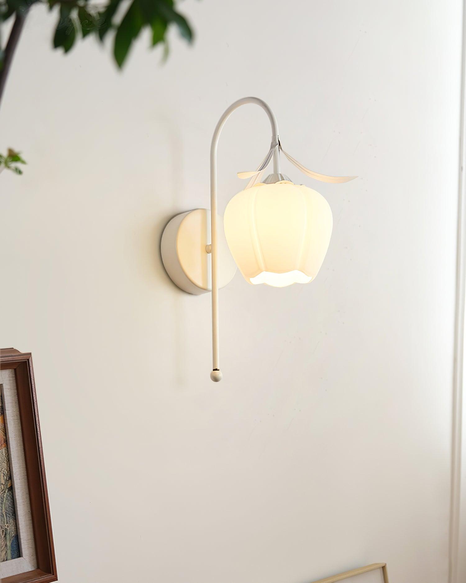 Franing Wall,SHOP ALL,glass wall light Luna Flower Wall Lamp