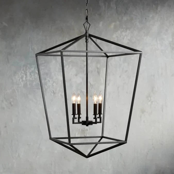 Garnet 33" Chandelier by Franing - Chandelier,SHOP ALL,metal chandelier,Farmhouse