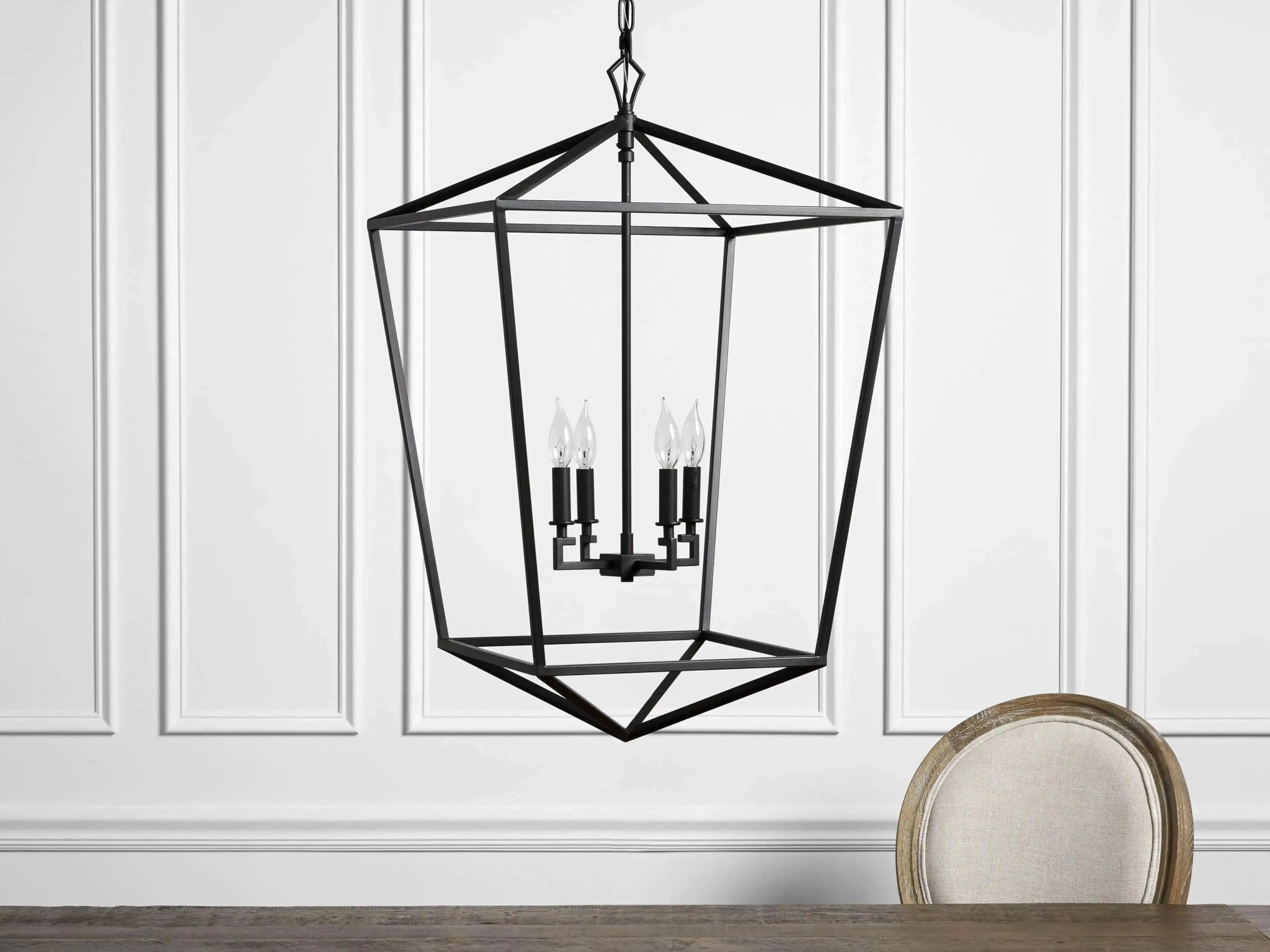 Garnet 33" Chandelier by Franing - Chandelier,SHOP ALL,metal chandelier,Farmhouse
