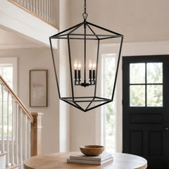 Garnet 33" Open Frame Chandelier - Modern Farmhouse Light by Franing - Chandelier,SHOP ALL,metal chandelier,Farmhouse