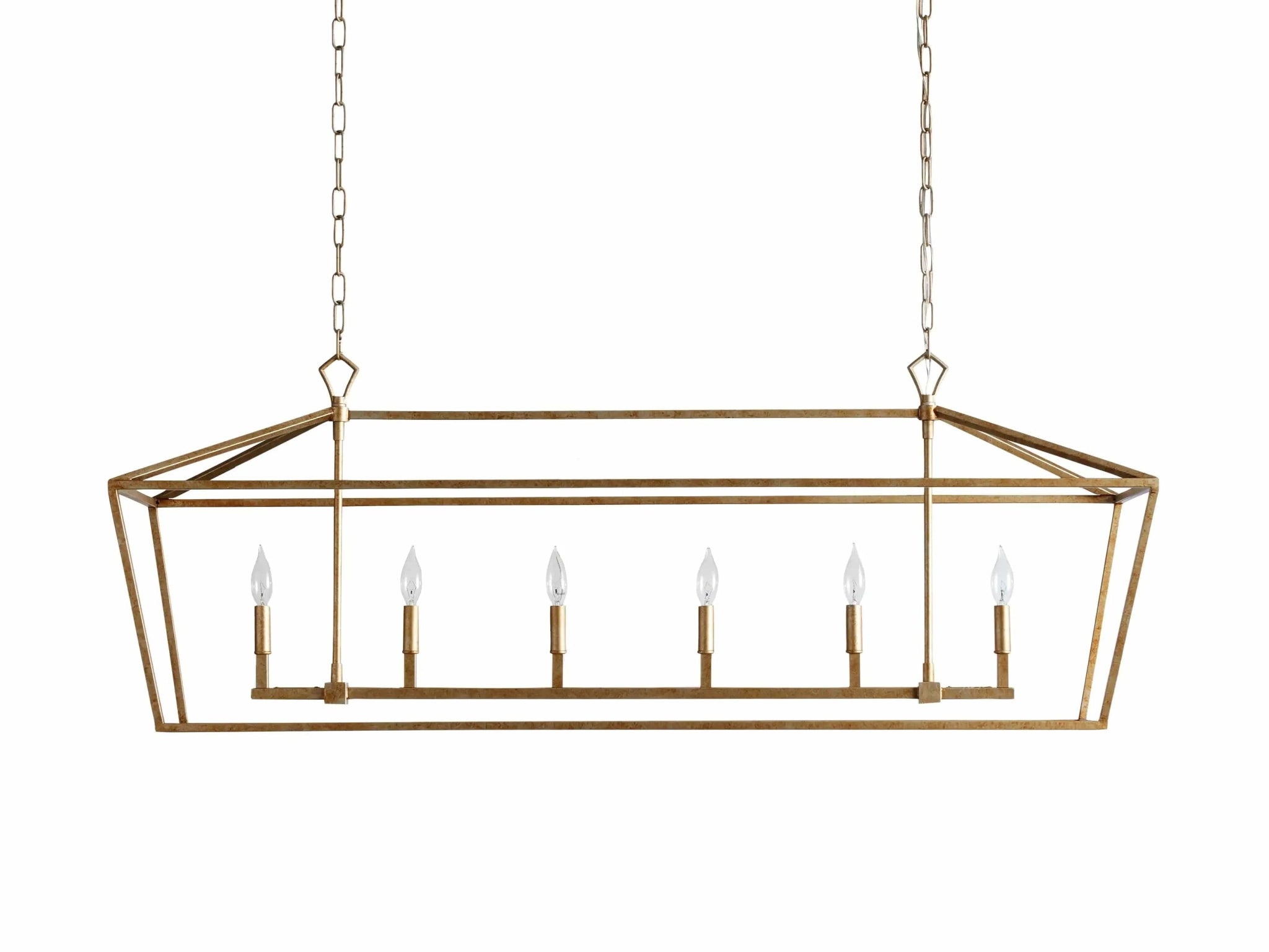 Garnet 54" Rectangular Chandelier by Franing - Chandelier,SHOP ALL,metal chandelier,Farmhouse