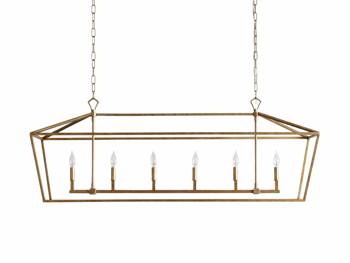 Garnet 54" Rectangular Chandelier by Franing - Chandelier,SHOP ALL,metal chandelier,Farmhouse