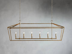 Garnet 54" Rectangular Chandelier by Franing - Chandelier,SHOP ALL,metal chandelier,Farmhouse