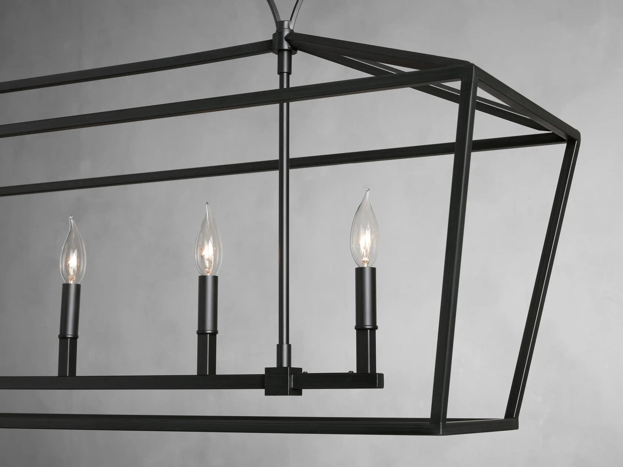 Garnet 54" Rectangular Chandelier by Franing - Chandelier,SHOP ALL,metal chandelier,Farmhouse