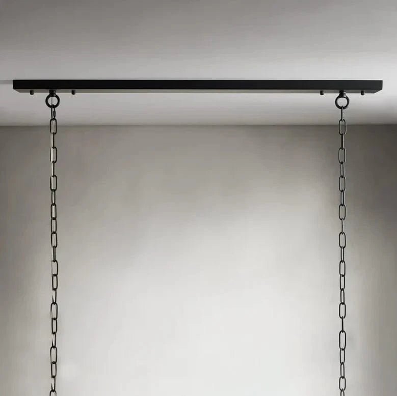 Garnet 54" Rectangular Chandelier by Franing - Chandelier,SHOP ALL,metal chandelier,Farmhouse