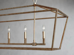 Garnet 54" Rectangular Chandelier by Franing - Chandelier,SHOP ALL,metal chandelier,Farmhouse