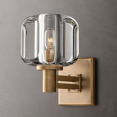 Gindy Crystal Sconce by Franing - shop all .wall .Crystal wall lamp