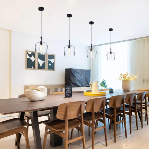 Hammered Glass Pendant Light by Franing - SHOP ALL，pendant，glass chandelier