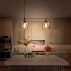 Hammered Glass Pendant Light by Franing - SHOP ALL，pendant，glass chandelier