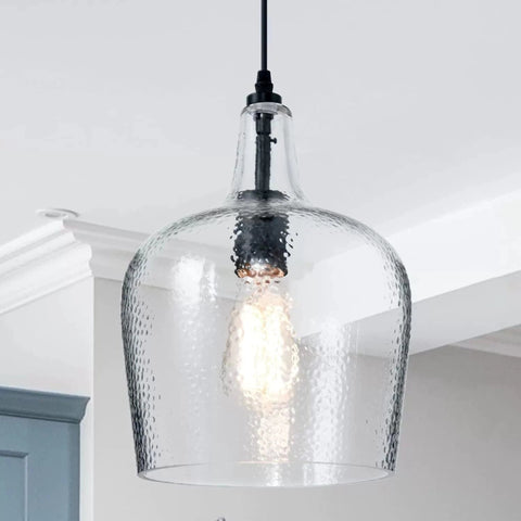 Hammered Glass Pendant Light by Franing - SHOP ALL，pendant，glass chandelier