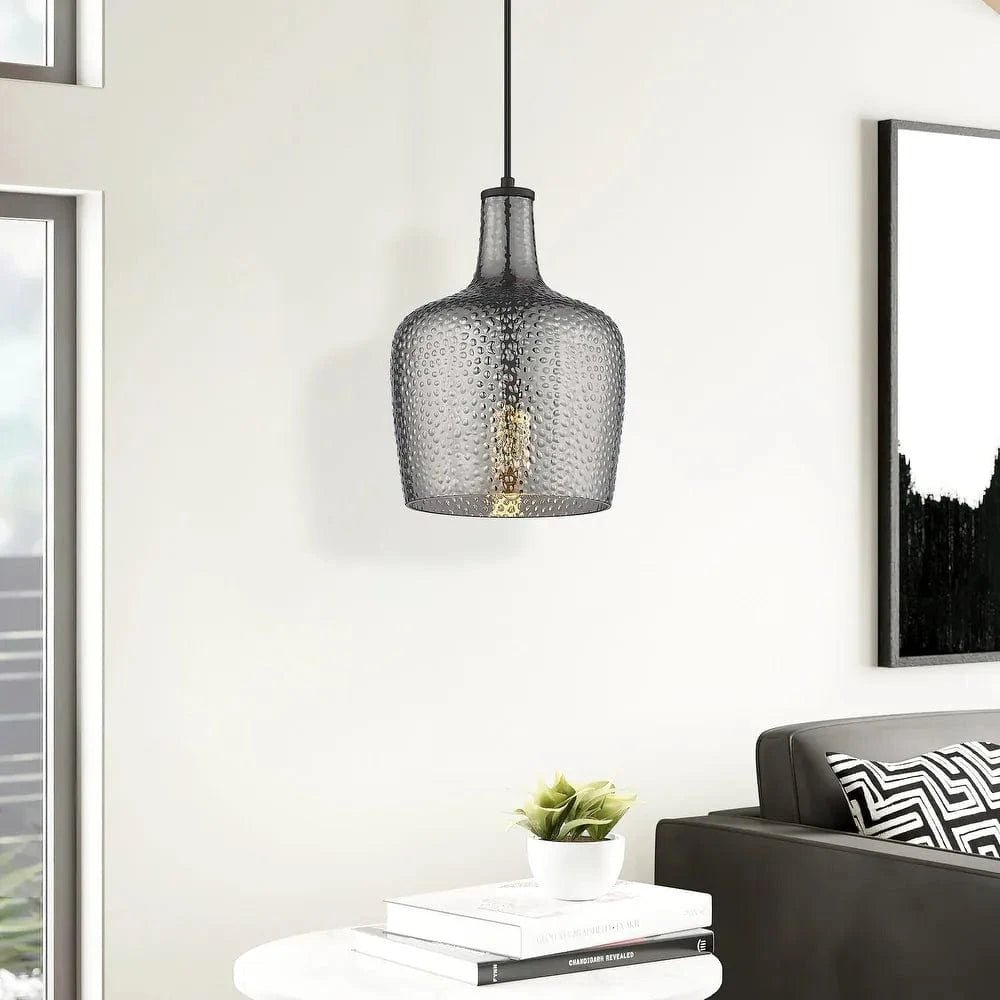 Hammered Glass Pendant Light by Franing - SHOP ALL，pendant，glass chandelier