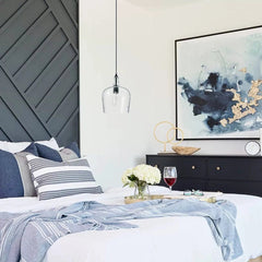 Hammered Glass Pendant Light by Franing - SHOP ALL，pendant，glass chandelier