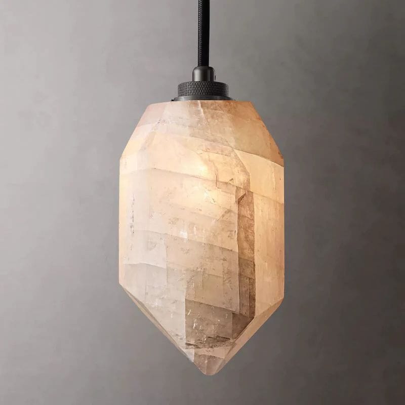 Huxley Calcite Alabaster Pendant by Franing - SHOP ALL,pendant,Alabaster