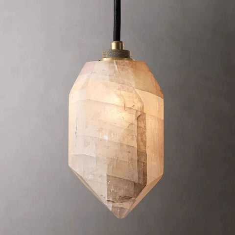 Huxley Calcite Alabaster Pendant by Franing - SHOP ALL,pendant,Alabaster