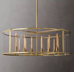 Michaul Beck Round Chandelier 55" - Franing