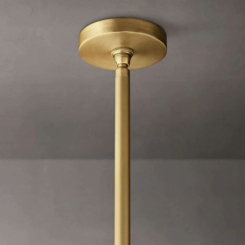 Kuseay Glass Round Chandelier 60" by Franing - Chandelier,SHOP ALL,glass chandelier