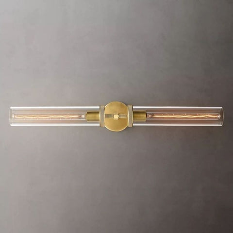 Lambert Knurled Grand Linear Sconce by Franing - shop all .wall ，glass wall light