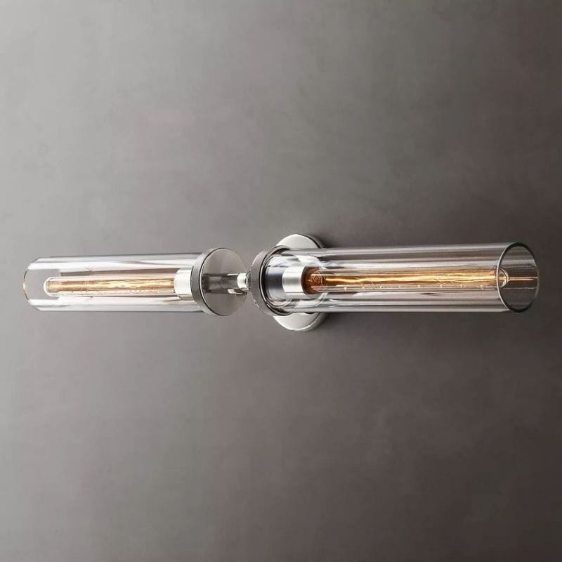 Lambert Knurled Grand Linear Sconce by Franing - shop all .wall ，glass wall light