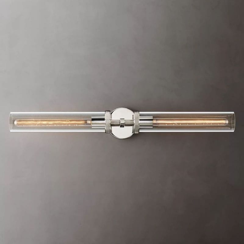 Lambert Knurled Grand Linear Sconce by Franing - shop all .wall ，glass wall light