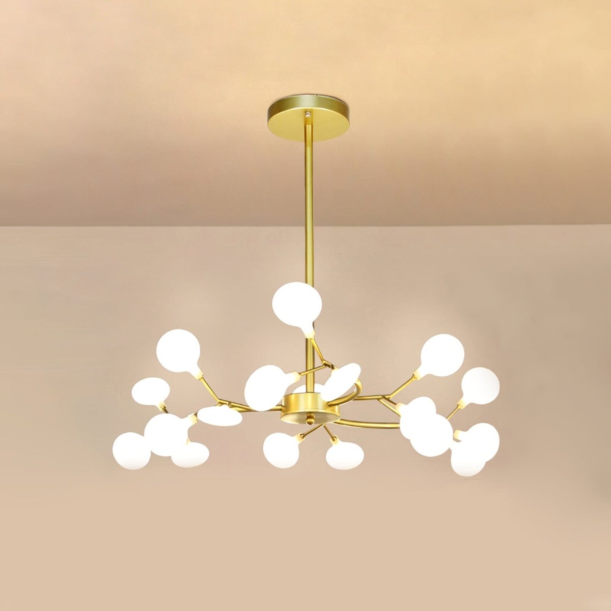 LED Firefly Sputnik Chandelier by Franing - SHOP ALL，glass chandelier，Chandelier