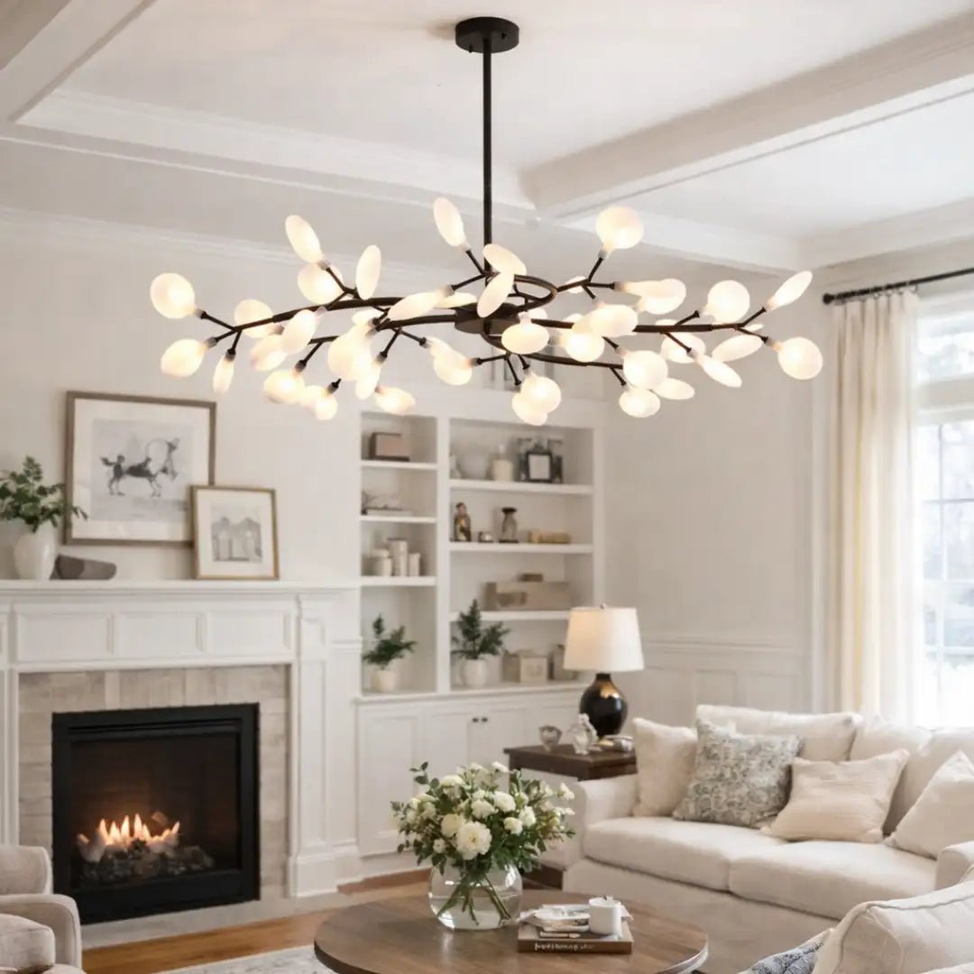 LED Firefly Sputnik Chandelier by Franing - SHOP ALL，glass chandelier，Chandelier