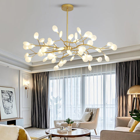 LED Firefly Sputnik Chandelier by Franing - SHOP ALL，glass chandelier，Chandelier