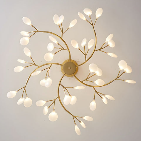 LED Firefly Sputnik Chandelier by Franing - SHOP ALL，glass chandelier，Chandelier