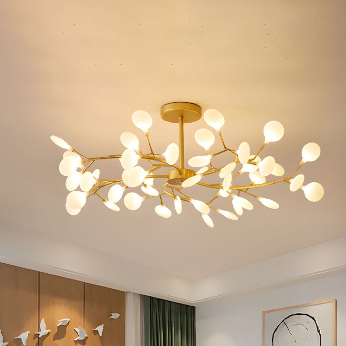 LED Firefly Sputnik Chandelier by Franing - SHOP ALL，glass chandelier，Chandelier