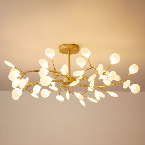 LED Firefly Sputnik Chandelier by Franing - SHOP ALL，glass chandelier，Chandelier
