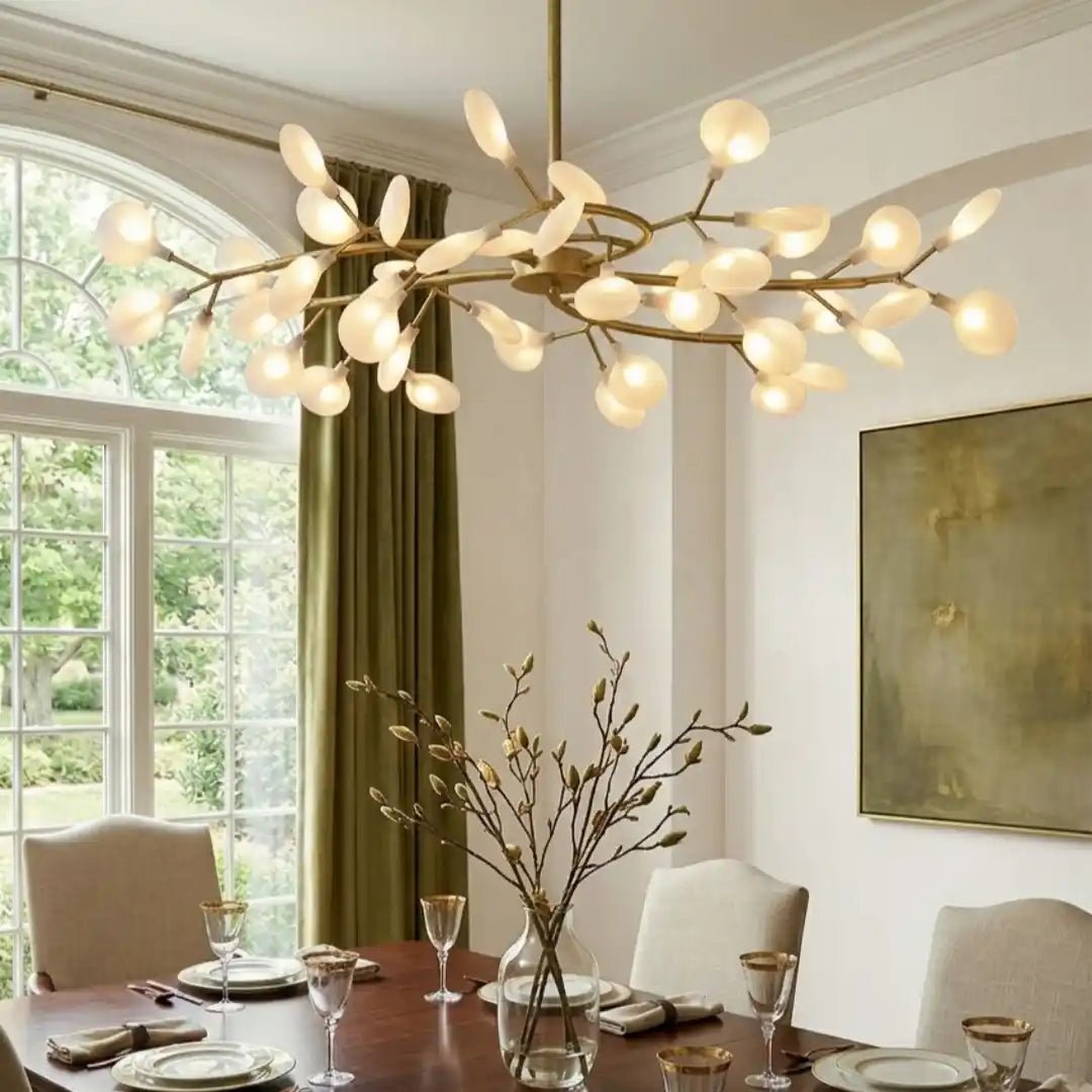 LED Firefly Sputnik Chandelier by Franing - SHOP ALL，glass chandelier，Chandelier