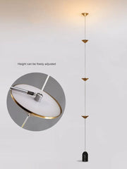 Linear Pendant Floor - to - Ceiling Lamp by Franing - SHOP ALL,floor，artistic，Ceiling