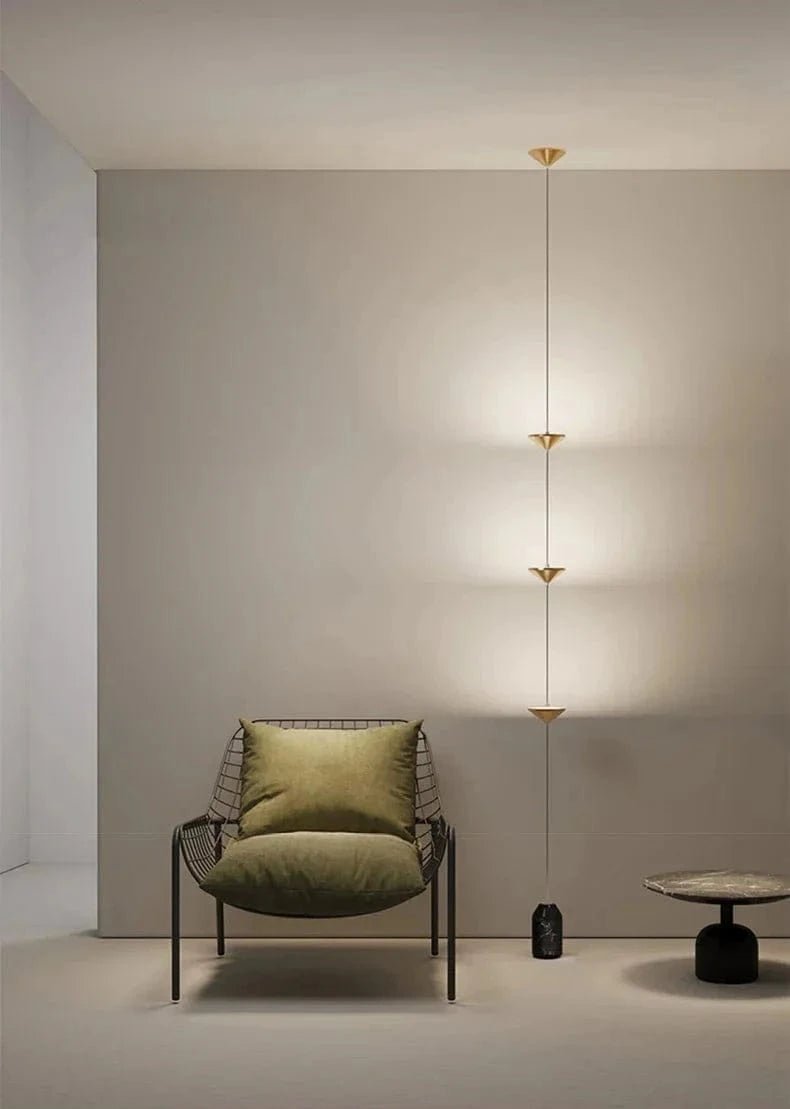 Linear Pendant Floor - to - Ceiling Lamp by Franing - SHOP ALL,floor，artistic，Ceiling