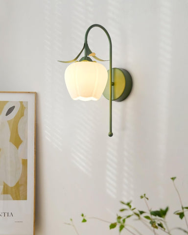 Luna Flower Wall Lamp by Franing - Wall,SHOP ALL,glass wall light