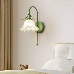 Luna Flower Wall Lamp by Franing - Wall,SHOP ALL,glass wall light