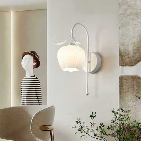 Luna Flower Wall Lamp by Franing - Wall,SHOP ALL,glass wall light