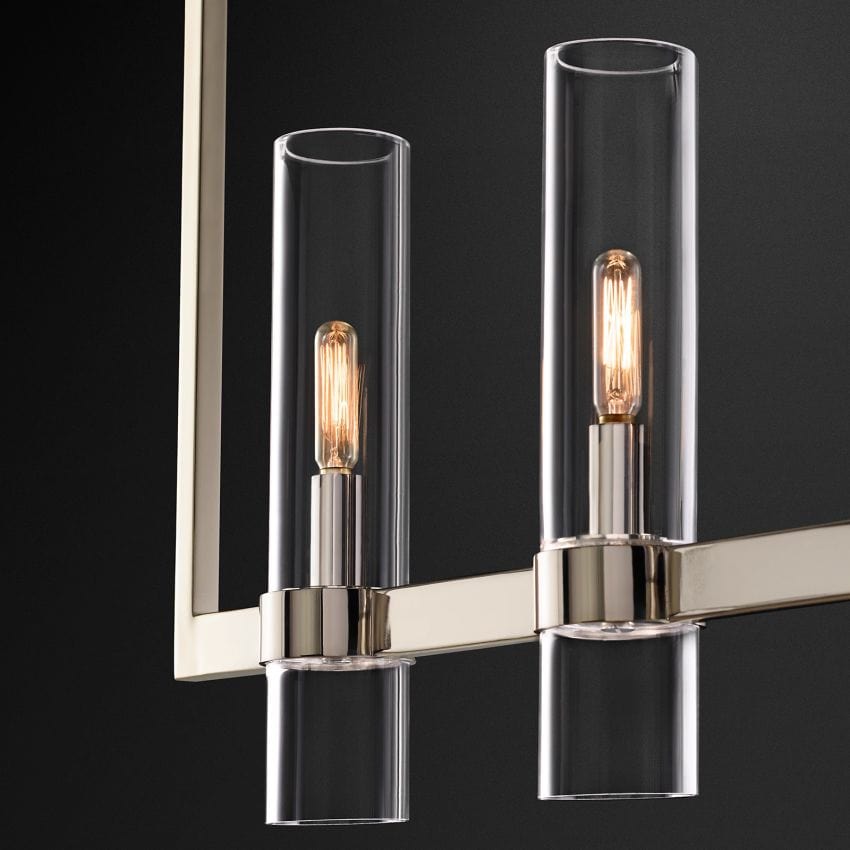 Manory Linear Chandelier 71" by Franing - Chandelier,SHOP ALL,glass chandelier