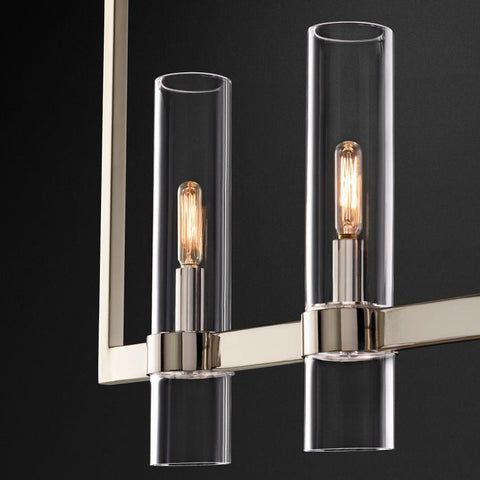 Manory Linear Chandelier 71" by Franing - Chandelier,SHOP ALL,glass chandelier