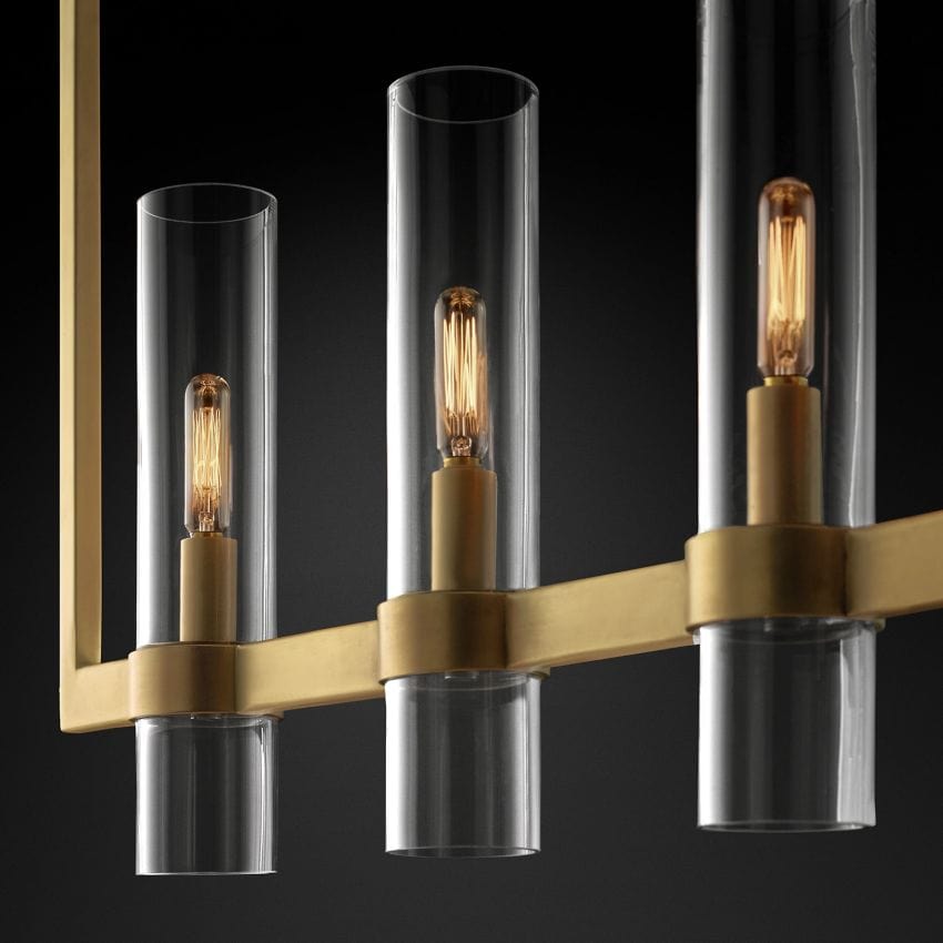 Manory Linear Chandelier 71" by Franing - Chandelier,SHOP ALL,glass chandelier
