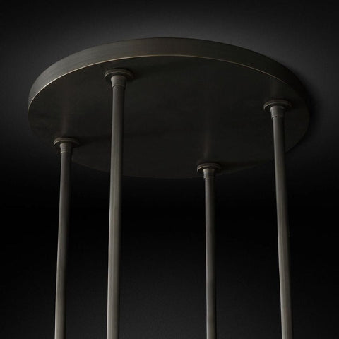 Manory Round Chandelier 36" by Franing - Chandelier,SHOP ALL,glass chandelier