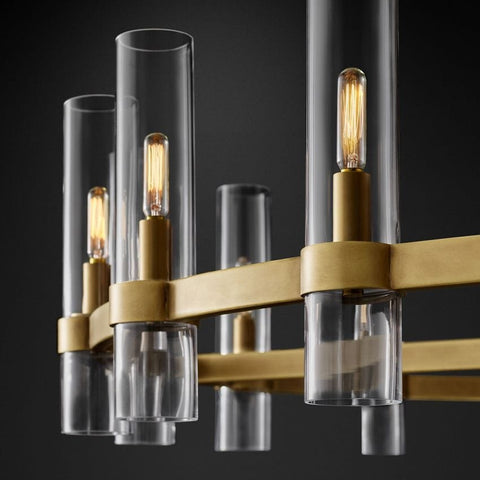 Manory Round Chandelier 36" by Franing - Chandelier,SHOP ALL,glass chandelier
